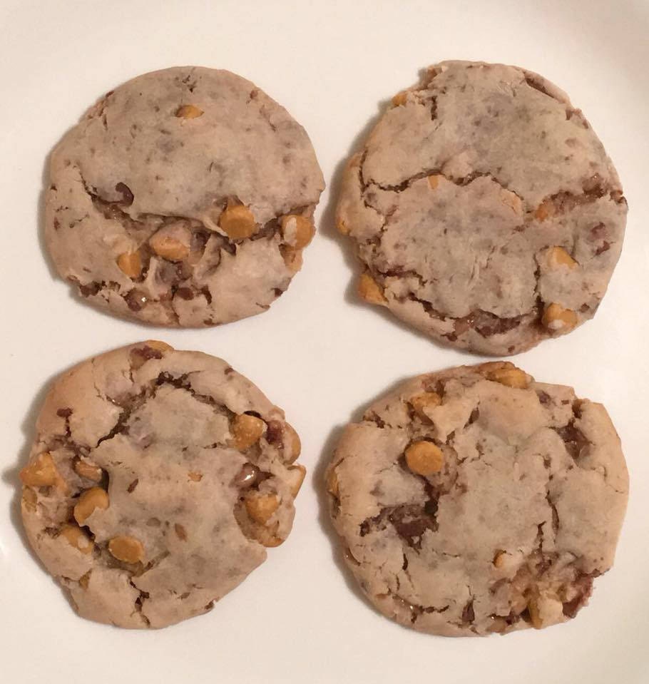 Butterscotch Toffee Cookies