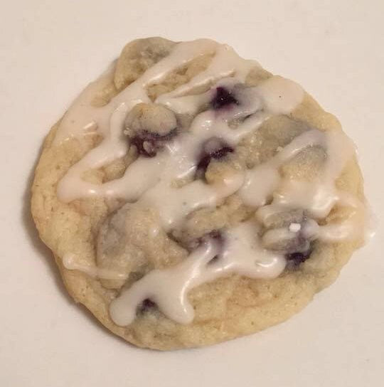 Blueberry Cream Cheese with Lemon Glaze
