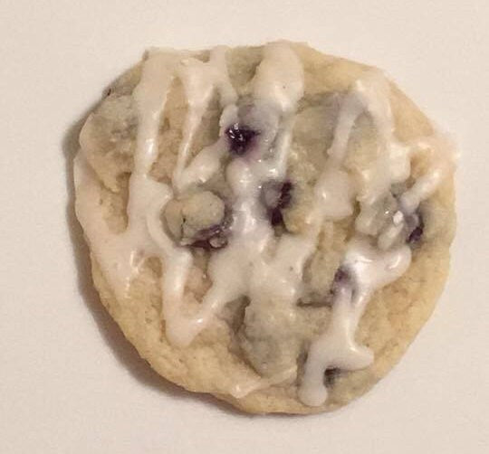 Blueberry Cream Cheese with Lemon Glaze