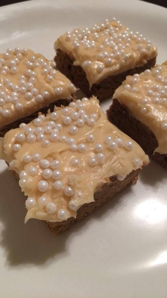 Caramel-Gingerbread Bars