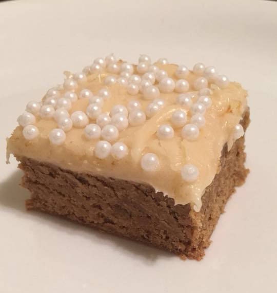 Caramel-Gingerbread Bars