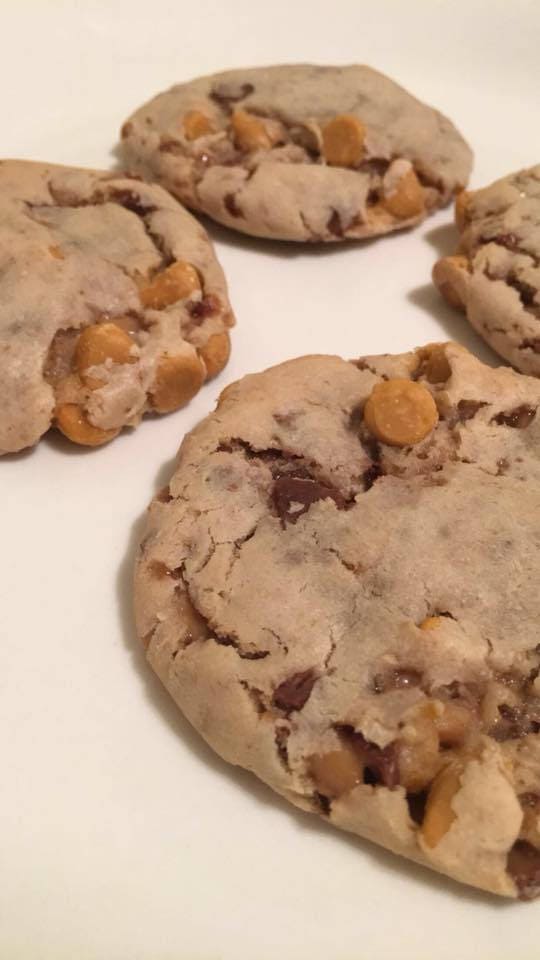 Butterscotch Toffee Cookies