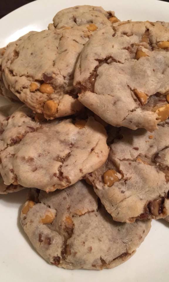 Butterscotch Toffee Cookies