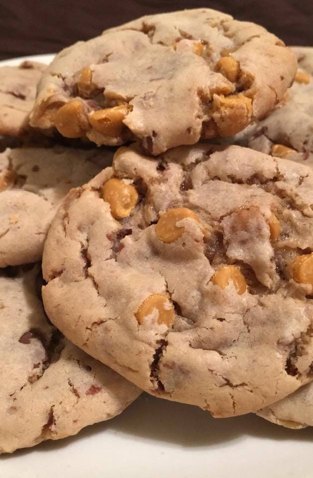 Butterscotch Toffee Cookies