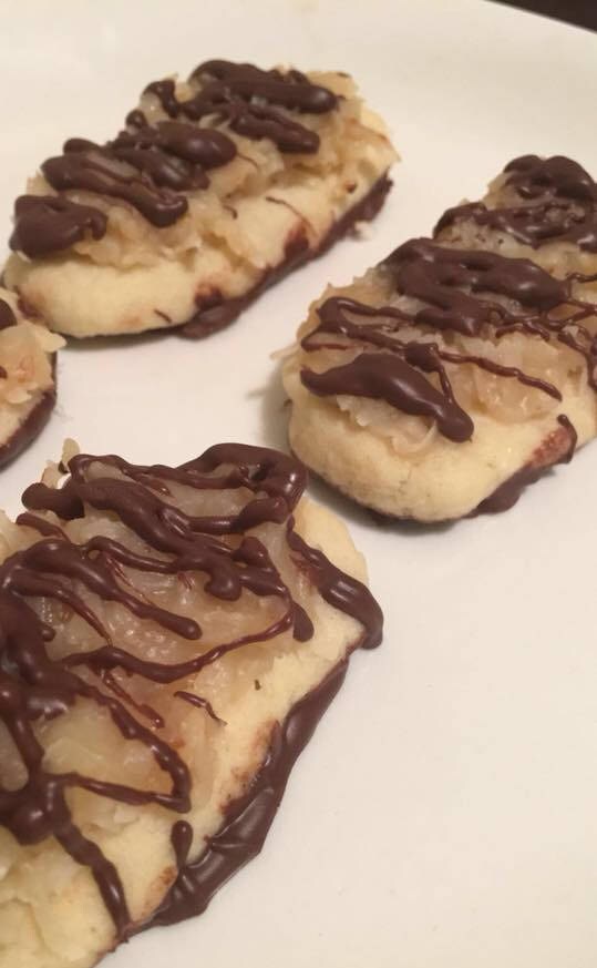 Gourmet Homemade Samoa Cookies