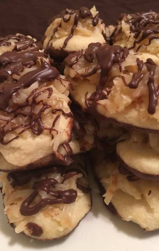 Gourmet Homemade Samoa Cookies