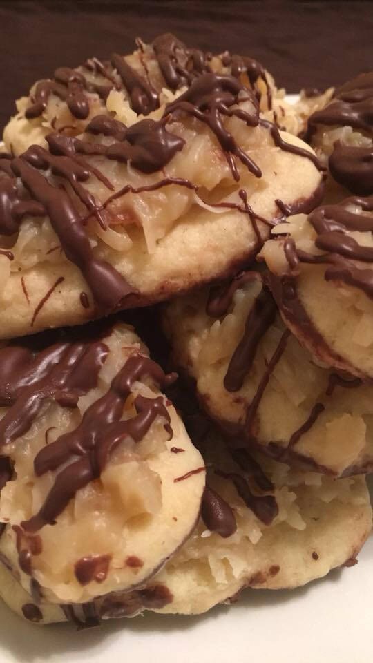 Gourmet Homemade Samoa Cookies