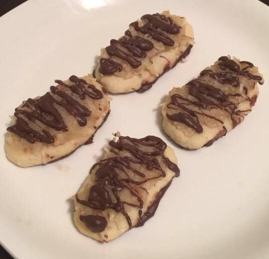 Gourmet Homemade Samoa Cookies