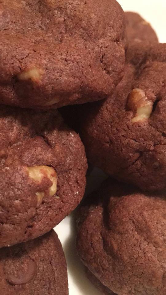 Double Chocolate Chip Cookies