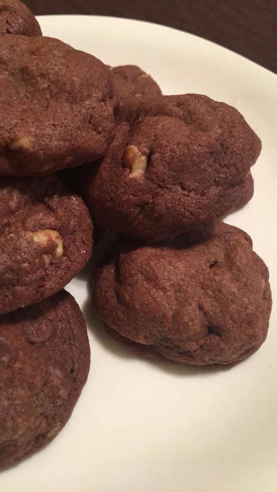 Double Chocolate Chip Cookies
