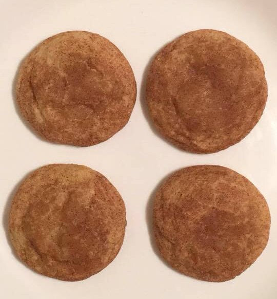 Cheesecake Stuffed Pumpkin Snickerdoodles