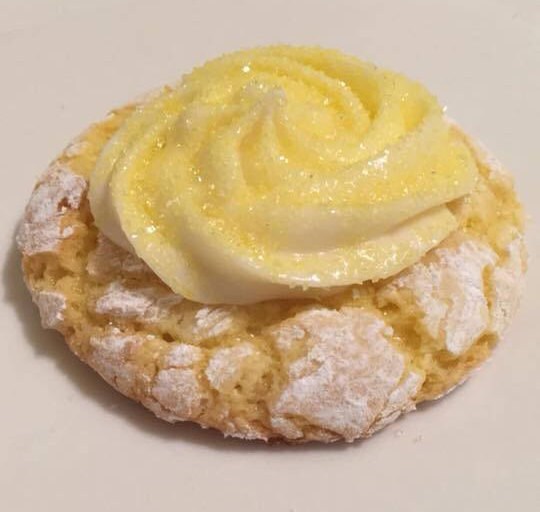 Lemon Crinkle Cookies