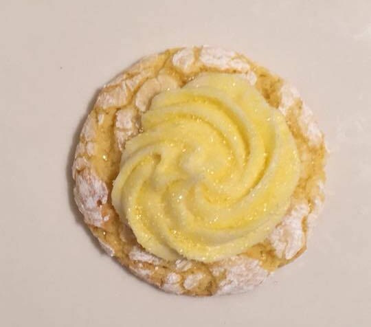 Lemon Crinkle Cookies