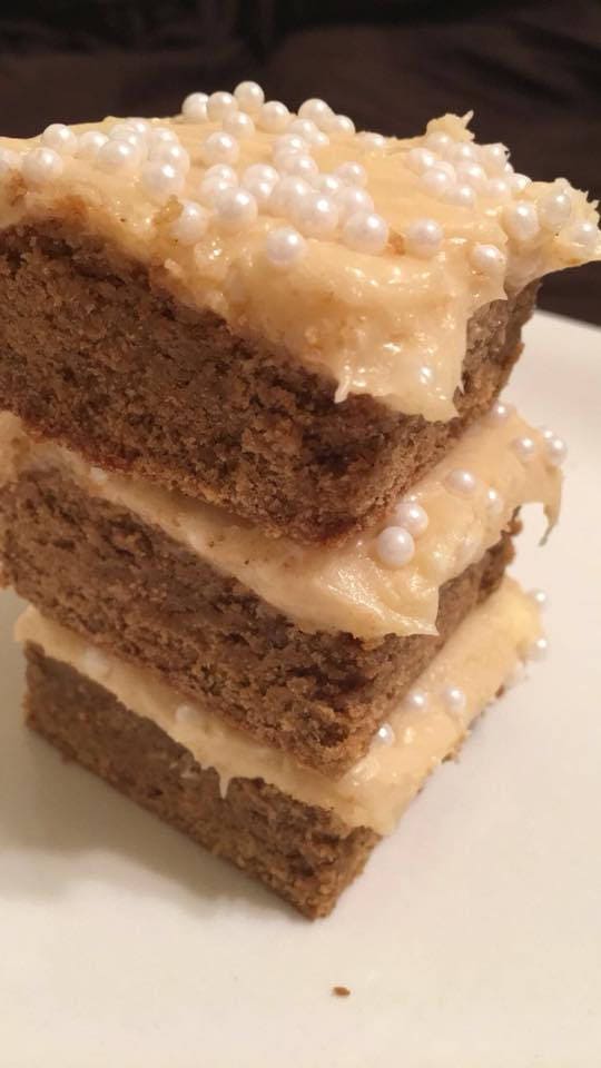 Caramel-Gingerbread Bars
