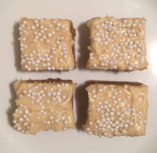 Caramel-Gingerbread Bars