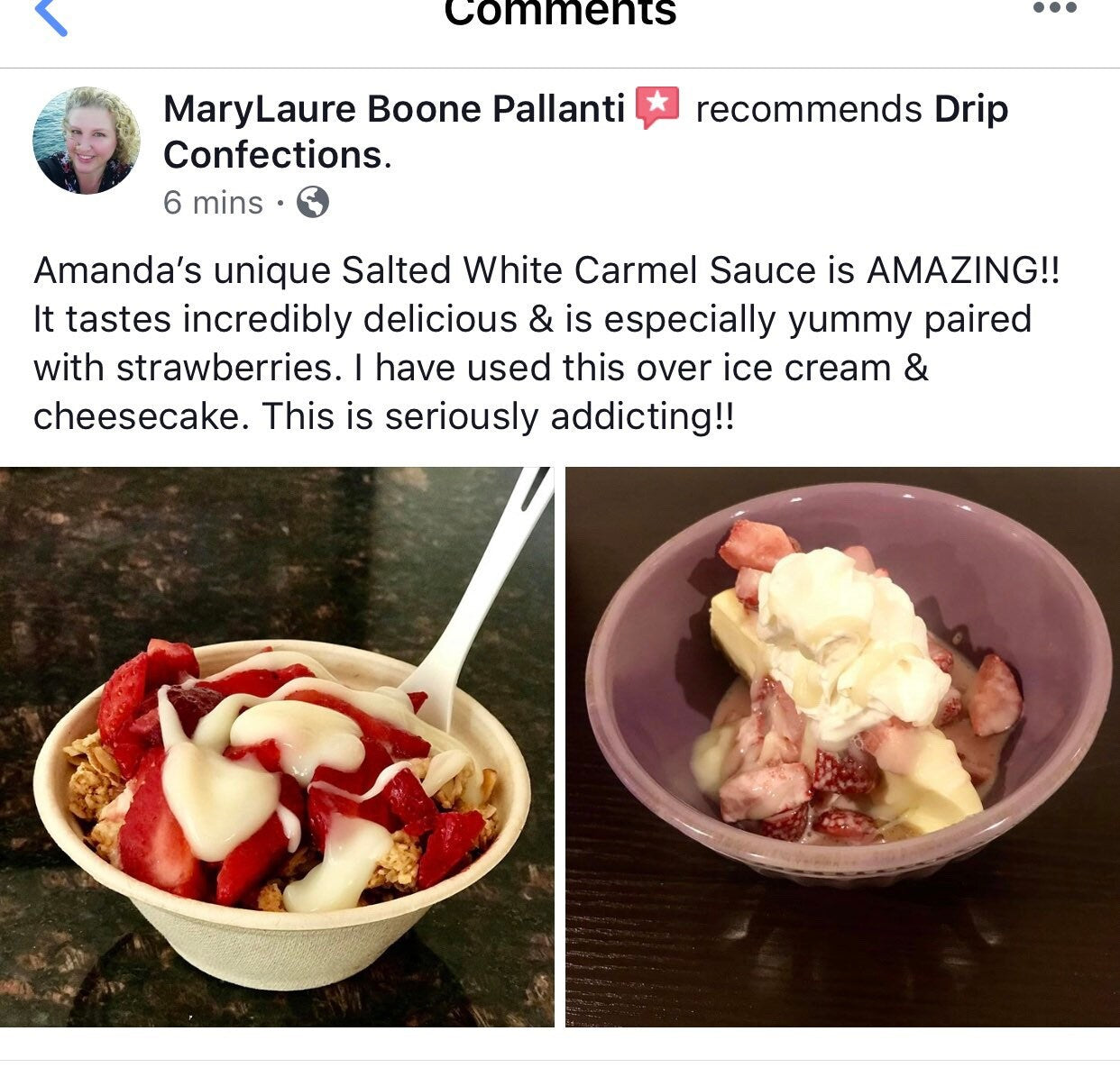 Salted White Caramel Syrup, Creamer, & Dip