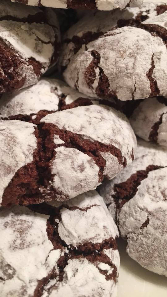 Chocolate Crinkle Cookies