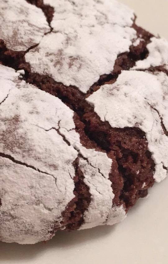 Chocolate Crinkle Cookies