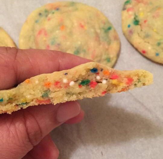 Sprinkle Pudding Cookies