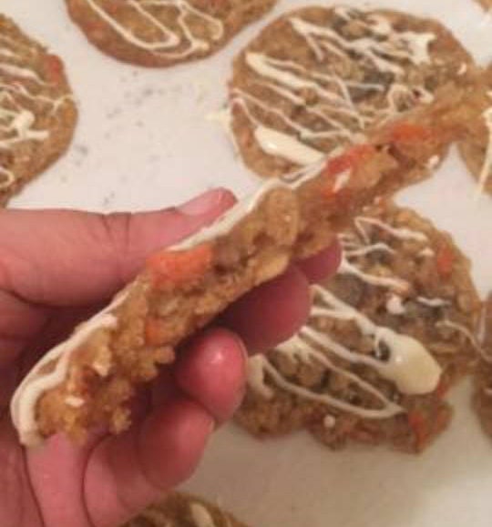 Gourmet Carrot Cake Cookies