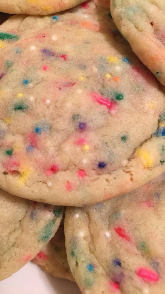 Sprinkle Pudding Cookies