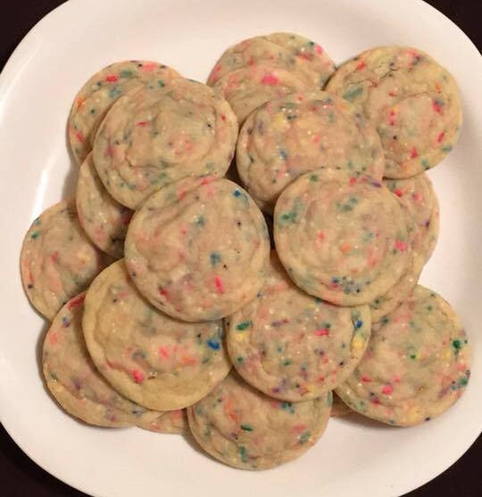 Sprinkle Pudding Cookies