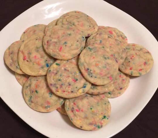 Sprinkle Pudding Cookies