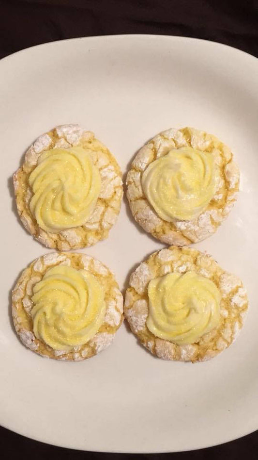 Lemon Crinkle Cookies