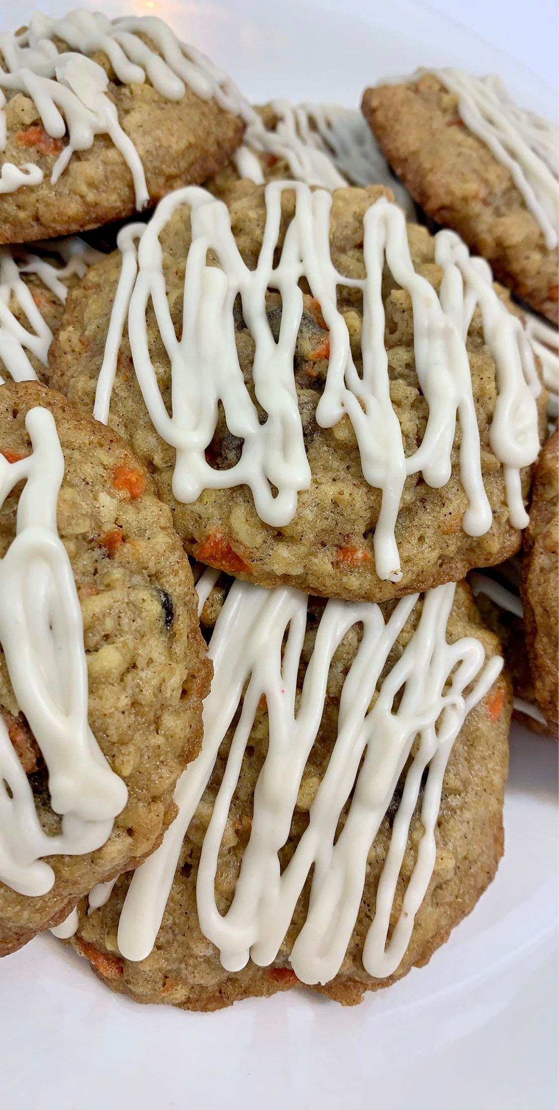 Gourmet Carrot Cake Cookies