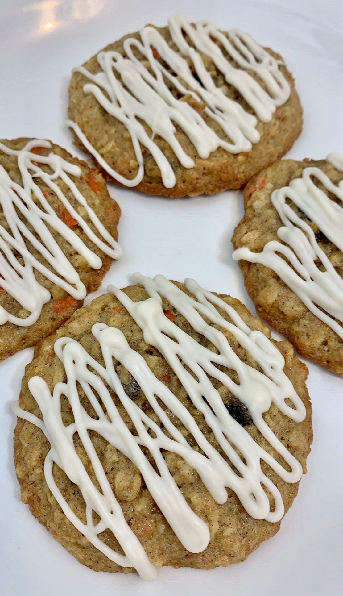 Gourmet Carrot Cake Cookies